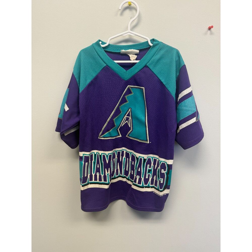 Vintage 1998 Arizona Diamondbacks Youth S Jersey Inaugural Season Sportonics MLB